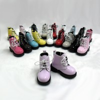 SHM049PUE MSD Obitsu 60cm Doll Boots High Hill Shoes Purple SHM049PUE MSD Obitsu 60cm Doll Boots High Hill Shoes Purple